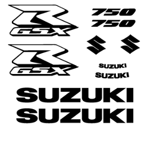 stickers kit moto suzuki